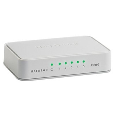 Netgear Fs205-100pes Switch 5p 10100mbps